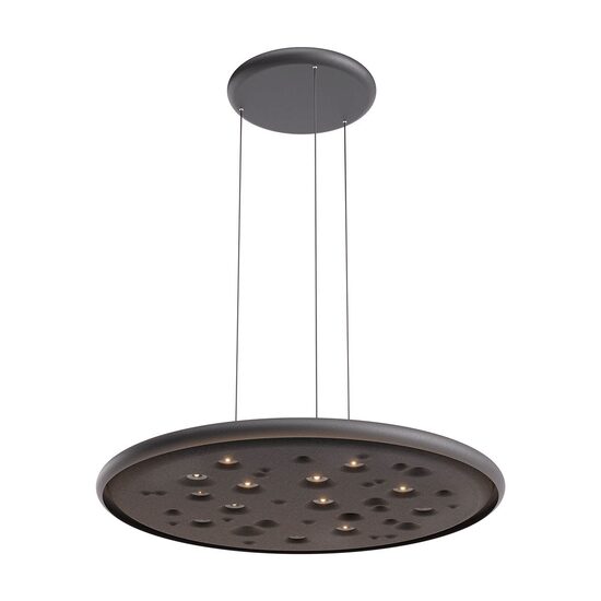 Lustră LED modernă neagră 48.5W/3000K Neba 01-4404 Redo