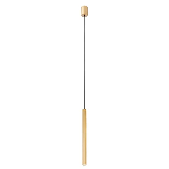 Lustră LED modernă auriu mat 8W/3000K Nikos 01-3854 Redo