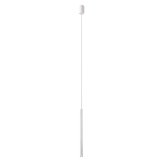 Lustră LED modernă albă 8W/3000K Nikos 01-3856 Redo