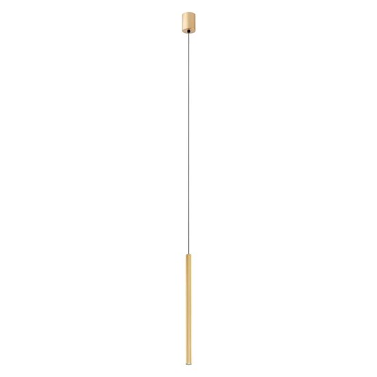 Lustră LED modernă auriu mat 8W/3000K Nikos 01-3857 Redo