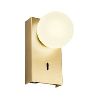 Aplică LED modernă auriu mat 5W/3000K Norma 01-4657 Redo
