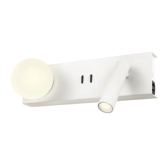 Aplică LED modernă albă 8W/3000K Norma 01-4660 Redo
