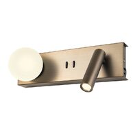 Aplică LED modernă bronz antichizat 8W/3000K Norma 01-4662 Redo