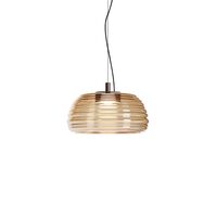 Lustră LED modernă cafenie18W/2700/3000K Ondula 01-4540 Redo