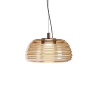Lustră LED modernă cafenie 20W/2700/3000K Ondula 01-4542 Redo