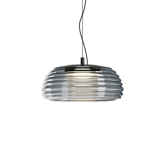 Lustră LED modernă gri 20W/2700K/3000K Ondula 01-4543 Redo