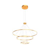 Lustră LED modernă dimabilă bronz 150W/3000K Orbit 01-2243-TRIAC Redo