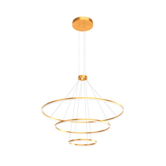 Lustră LED modernă dimabilă bronz 150W/3000K Orbit 01-2243-TRIAC Redo