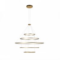 Lustră LED modernă dimabilă bronz 286W/3000K Orbit 01-2249-TRIAC Redo
