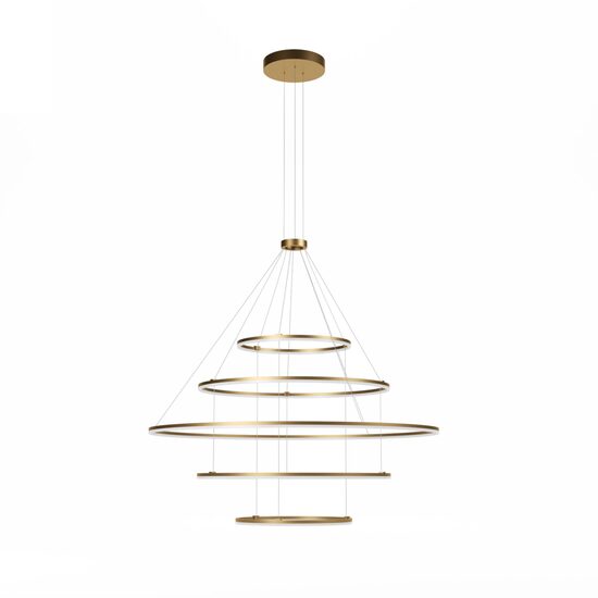 Lustră LED modernă dimabilă bronz 286W/3000K Orbit 01-2249-TRIAC Redo