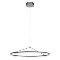 Lustră LED modernă neagră 48W/3000K Orbit 01-3841 Redo
