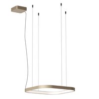 Lustră LED modernă argintiu cafeniu 40W/2700/3000/4000K Orion 01-3891 Redo