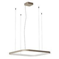 Lustră LED modernă argintiu cafeniu 58W/2700/3000/4000K Orion 01-3895 Redo