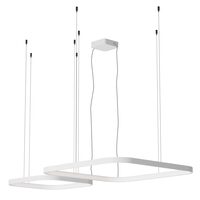 Lustră LED modernă albă 96W/2700/3000/4000K Orion 01-3898 Redo