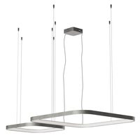 Lustră LED modernă nichel 96W/2700/3000/4000K Orion 01-3900 Redo