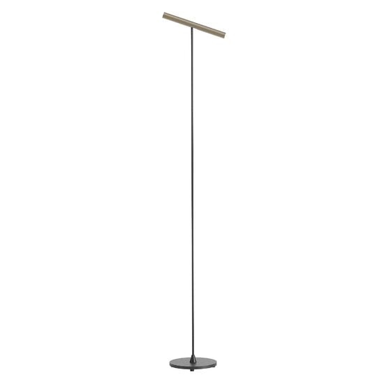 Lampadar LED modern negru/cafeniu 8,3W/3000K Praxi 01-4398 Redo