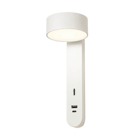 Aplică LED modernă albă 6W/3000K Sades 01-4640 Redo