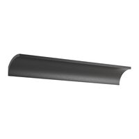 Aplică LED modernă neagră 20.8W/3000K Velas 01-3954 Redo