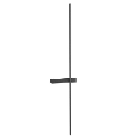Aplică LED modernă neagră 9W 2700/2850/3000K Tangent 01-4675 Redo