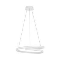 Lustră LED modernă albă 40W 2700/3000/4000K Torsion 01-4360 Redo