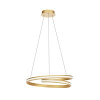 Lustră LED modernă aurie 40W 2700/3000/4000K Torsion 01-4361 Redo