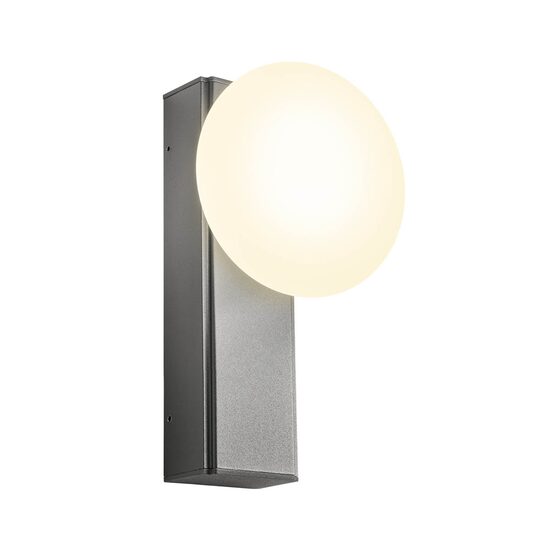 Aplică/Plafonieră baie IP44 neagră LED 5W 3000/4000K Ovum 01-4305 Redo
