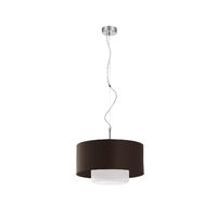 Lustra moderna crom alb/negru 1xE27 Aveo 1117 Jupiter