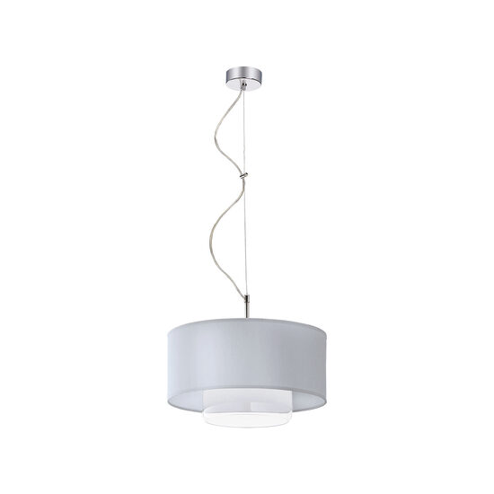 Lustra moderna crom transparent/argintiu 1xE27 Aveo 1121 Jupiter