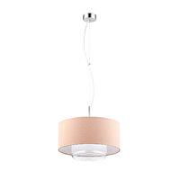 Lustra moderna crom cappuccino/transparent 1xE27 Aveo 1264 Jupiter