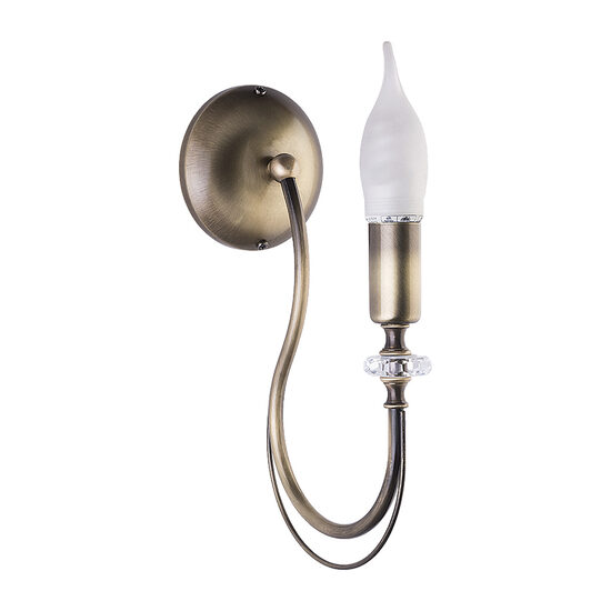 Aplica clasica alama patinata 1xE14 Melani 1635 Jupiter