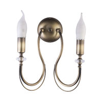 Aplica clasica alama patinata 2xE14 Melani 1636 Jupiter