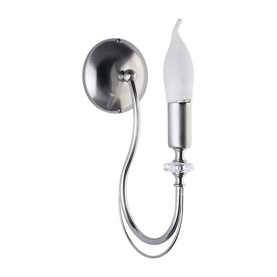 Aplica clasica argintie cu cristal 1xE14 Melani 1689 Jupiter