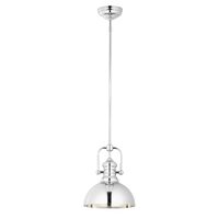 Lustra moderna nichel 1xE27 Platino 1786 Jupiter