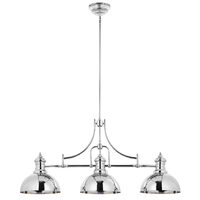 Lustra moderna nichel 3xE27 Platino 1789 Jupiter