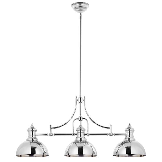 Lustra moderna nichel 3xE27 Platino 1789 Jupiter