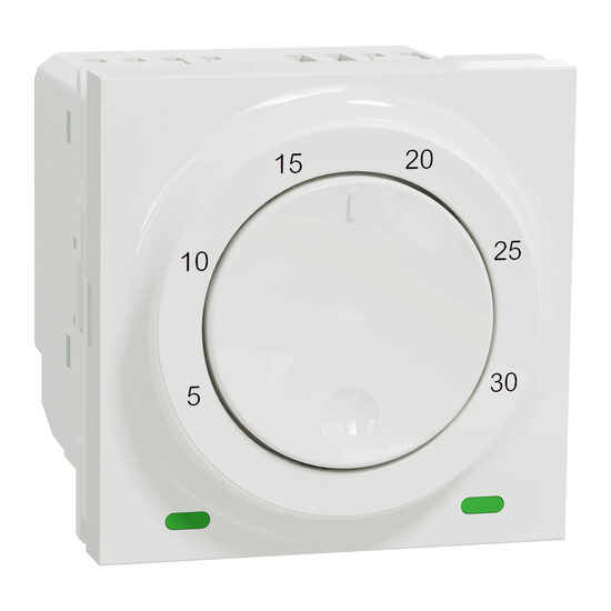 Termostat de camera alb 8A NOUA UNICA Schneider Electric, NU350118