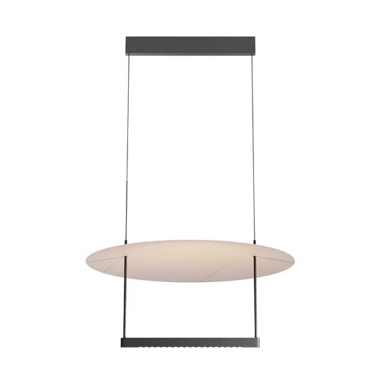 Lustra LED moderna Ambience neagra abajur alb Ø60cm 30W, Maytoni