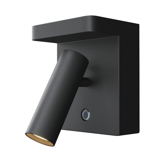 Aplica LED moderna Aron neagra 7W, Maytoni
