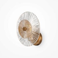 Aplica moderna Aster bronz abajur chihlimbar Ø28cm, Maytoni
