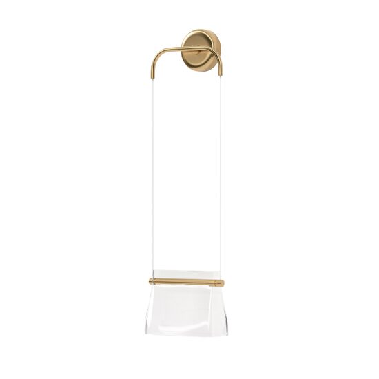 Aplica LED moderna Cabaret alama abajur transparent L14cm 8W, Maytoni
