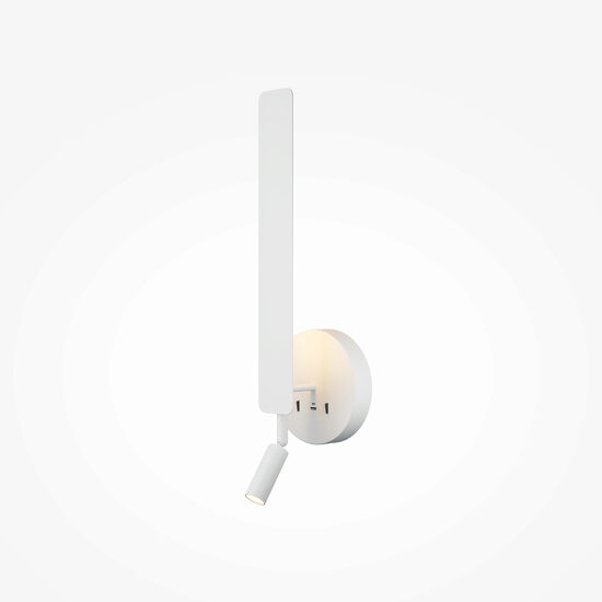Aplica LED moderna Combo alba L15cm 10W, Maytoni