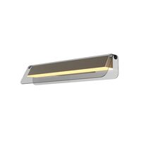 Aplica LED moderna Flat neagra abajur gri L43cm 10W, Maytoni