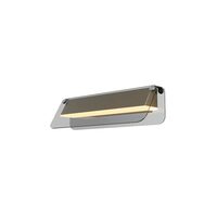 Aplica LED moderna Flat neagra abajur gri L30cm 6W, Maytoni