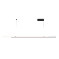 Lustra LED moderna Halo neagra L6cm 48W, Maytoni