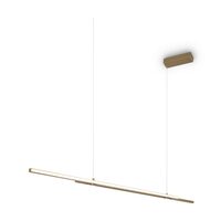 Lustra LED moderna Halo alama abajur alb L150cm 48W, Maytoni