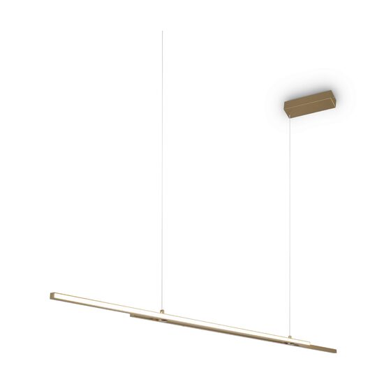 Lustra LED moderna Halo alama abajur alb L150cm 48W, Maytoni