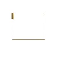 Lustra LED moderna Halo alama abajur alb L80cm 10W, Maytoni