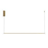 Lustra LED moderna Halo alama abajur alb L120cm 16W, Maytoni