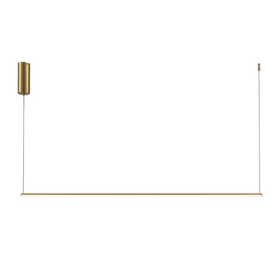 Lustra LED moderna Halo alama abajur alb L120cm 16W, Maytoni