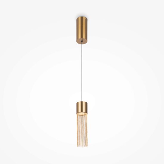 Lustra LED moderna Imaginary aurie Ø8cm 5W, Maytoni